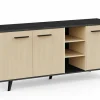 Dressoir Kent 161cm - decor - chêne de fil & sidewalk