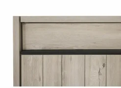 Dressoir Lucca 248cm - decor - millenium eik & lichtgrijs