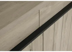 Dressoir Lucca 248cm - decor - millenium eik & lichtgrijs