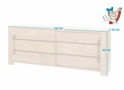 Dressoir Otto 230cm - decor - scarlet eik