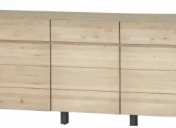 Dressoir Palacio 250cm - eik massief & decor- naturel