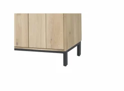 Dressoir Polar 225cm - eik massief & decor - naturel