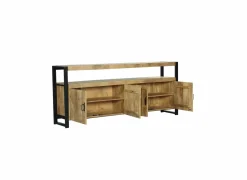 Dressoir Sanguine 200cm - mango massief - natuur