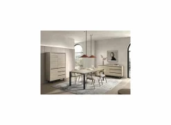 Dressoir Tyler 243cm - melamine - urban oak