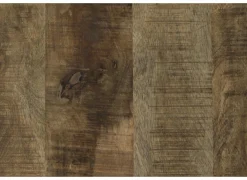 Dressoir Woodstock 200cm - mango massief & metaal - naturel & zwart