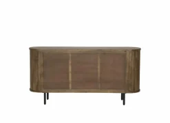 Dressoir Zeppelin 180cm - mango massief - walnoot