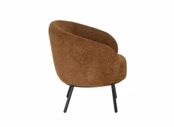 Fauteuil Crush 74x68x74cm - stof - roest