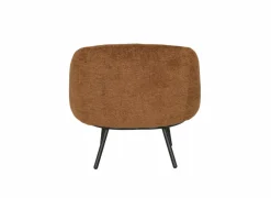 Fauteuil Crush 74x68x74cm - stof - roest