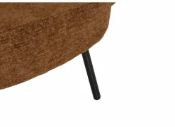 Fauteuil Crush 74x68x74cm - stof - roest