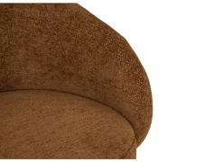 Fauteuil Crush 74x68x74cm - stof - roest