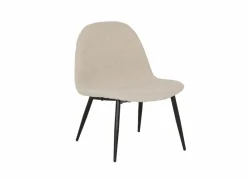 Fauteuil Eloise 73,5x63x82cm - bouclé - beige
