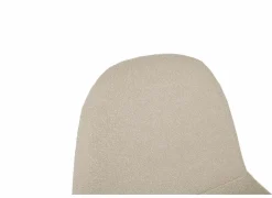 Fauteuil Eloise 73,5x63x82cm - bouclé - beige