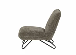 Fauteuil Guts 67,5x93x82cm - bouclé - groen