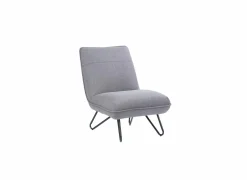 Fauteuil Guts 67,5x93x82cm - stof - lichtgrijs