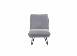 Fauteuil Guts 67,5x93x82cm - stof - lichtgrijs