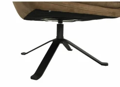 Fauteuil KF 77x70x86cm - stof - cognac