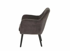 Fauteuil Pacha 70x60x82cm - stof - grijs