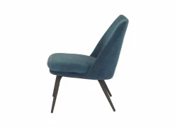 Fauteuil Yoyo 56x73x77cm - stof - petrol