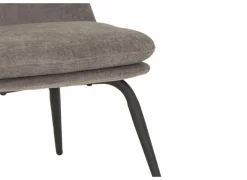 Fauteuil Yoyo 56x73x77cm - stof - grijs