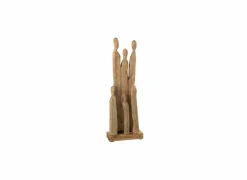Figuur Groep H60cm - hout massief - naturel