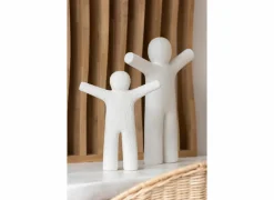 Figuur Petit Maurice S H31cm - polyresine - wit