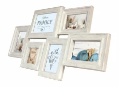 Fotocollage Haarlem 37,50x64,70cm - kunststof - wit