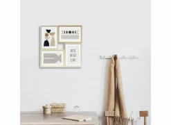 Fotocollage Molde 33,5x33,5cm - MDF - naturel