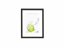 Fotokader Basic 24x18cm - hout & glas - zwart