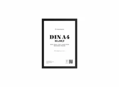 Fotokader Riga 30x21cm - hout massief - zwart