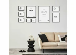 Fotokader Riga 40x30cm - hout massief - zwart