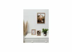 Fotokader S45SH2  15x10cm - hout & glas - bruin