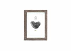 Fotokader 18x13cm - glas - grijs