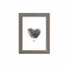 Fotokader 20x15cm - glas - grijs