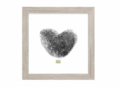 Fotokader 13x13cm - hout & glas - naturel