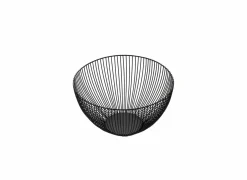 Fruitschaal Goblin Ø25cm - metaal - zwart