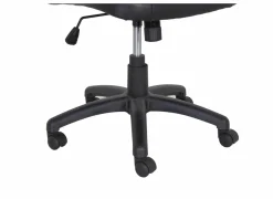 Gamestoel Maquina 60x65x120cm - lederlook - zwart & grijs