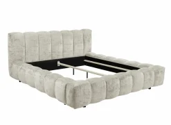 Gestoffeerd bed Bexley 160x200cm - stof - taupe