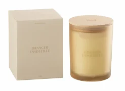 Geurkaars Orange Ensoleille Ø10,5x14cm - glas/paraffine - oranje