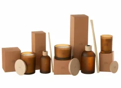 Geurstokjes Ambre Intime 550ml - glas - oranje