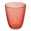 Glas Concepto Stripy 31cl - glas - rood
