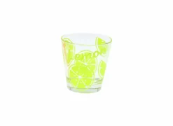 Glas Gummy Lemon 31cl - glas - transparant set van 3