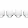 Glas Mystique 39cl - glas - transparant set van 4