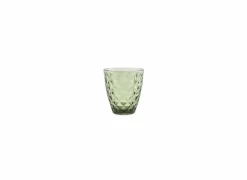 Glas Prisma 22cl - glas - groen set van 4
