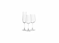 Glazenset Veneto 12-delig - glas - transparant