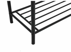 Halkast Penny 67cm - metaal - mat zwart