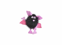 Handpop Monster to go Bammel H33cm - polyester - zwart/roze