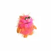 Handpop Monster to go Daddel H22cm - polyester - roze/oranje