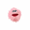 Handpop Plaudertante H20cm - polyester - roze