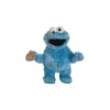 Handpop Sesamstraat Cookiemonster 33-37cm - polyester - blauw