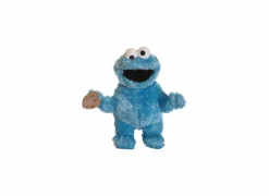 Handpop Sesamstraat Cookiemonster 33-37cm - polyester - blauw